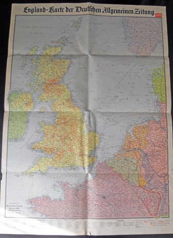Map of England