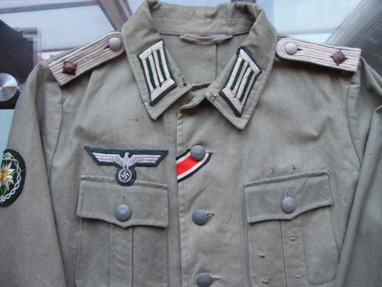 Summer Mountain Troop Officer Tunic