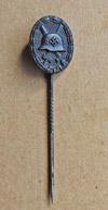 Black Wound Badge Stick Pin