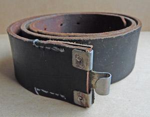 E/M NCO Leather Belt